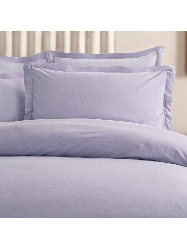 თეთრეულის კომპლექტი 160X220 NATURALIS RNF DUVET COVER SET - LAVENDER